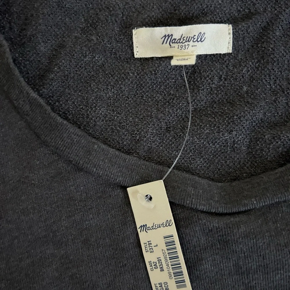 Madewell Charcoal Top - Picture 2 of 2